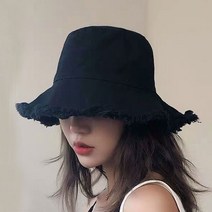 에스라이프 코튼울풀림 버킷햇 여성 벙거지모자