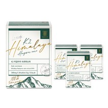 K2 히말라야 숙취해소제 100% 고농축 히말라야 숙취 해소 추출물, 4박스(60회분)