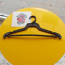 코코디피 20개묶음 여성 프라스틱 옷걸이 플라스틱 로고인쇄 h1, 백색