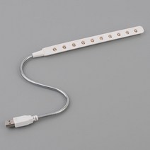 USB LED 자바라 스탠드 독서실 침대 독서등 공부 모니터 조명 책상 조명 X8, 제품선택, 10구