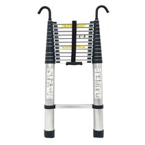 안테나 사다리 후크 접이식 고소작업 페인트 캠핑, 사다리 4.2m(후크 포함) 내하중150kg