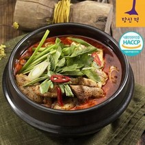 뜨끈한 국물 보양요리 얼큰한 오리탕 오고탕 500g k, 상세페이지 참조