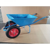 외발손수레 농업용 현장용 농사용 카트 구루마 일륜차 이륜차 리어카 건설업, 이륜 카트의 풍선 휠 업그레이드