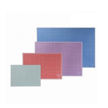 아톰F&B 아톰 컬러투명커팅매트 A4 보라 300x215mm 데스크매트 패드