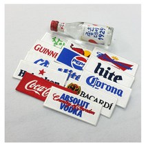2시이전당일배송 주류 자수패치 주류와펜 음료와펜 자수와펜 와펜패치 주류자수패치, B5.코로나