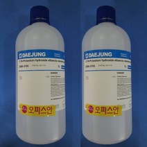 수산화칼륨에탄올용액 [kor-D.J SAM] 0.1mol Potassium hydroxide ethanolic standard solution(0.1N) (S/T) 500ML 1L, 1000ml