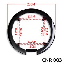 MTB 도로 자전거 스프로킷 보호 크랭크 세트 가드 보호대 체인 휠 링 커버 32 42 44 46 48 50 52T, CNR - 003