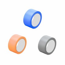 자국안남는 테이프 18mm 잘떨어지는 컬러 멀티 테이프, ★쾍_검정색