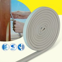 한솔 발포수지폼 문풍지 15mmX3M 틈새 차단 외풍 방풍, 5개