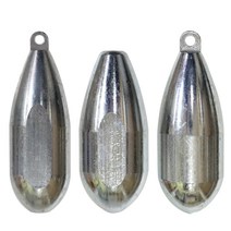 [레드펄스 시화점]원투용 봉돌 고리형/구멍형 싱커 초원투용 27호-33호(1팩:4개입), 고리형 27호(101g) 구름방지형