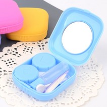귀여운 디자인 휴대용 여행용 콘텍트렌즈 케이스