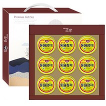 동원참치 선물세트 100g 9개 + 손잡이케이스, 1세트