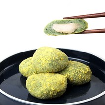[고수록 식품]생모시 두텁떡 1kg 개별포장 식사대용 떡선물 답례떡