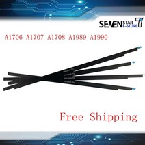새로운 A1706 A1708 A1707 A1989 A1990 LCD 스크린 베젤 전면 로고 유리 커버 Macbook Pro 13 