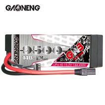 가오능 9500mAh 15.2V 140C 4셀 수퍼펀치 RC 배터리, 9500mAh 4셀 140C XT60