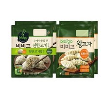 (냉동) 비비고 수제진한고기만두400gx2개+왕교자350gx2개, 1세트