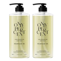 온리퍼센트 어성초 40 약산성 모이스처 바디워시, 2개, 1000ml