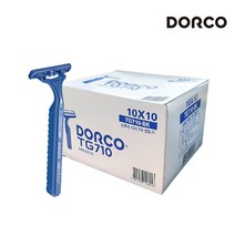 도루코 소프트터치 TG710 1통 1묶음*10개입 일회용면도기, 1box