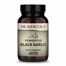 Dr. Mercola (미국직배) 닥터머콜라 흑마늘 캡슐 60정 Fermented Black Garlic 30 Servings (60 Capsules), 1개