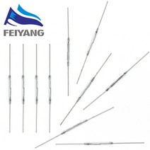 산업 및 가정용 N/O 리드 스위치 마그네틱 2x14mm 정상 개방 자기 유도 10, 한개옵션0