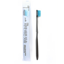 치약바른칫솔 칫솔모에 치약 코팅된 일회용 칫솔100P, 100개