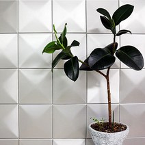 DIY 아트 쿠션타일 작은사각(140x140mm) 양면테프 간단시공 안전푹신 쿠션 방음 단열 인테리어 산뜻, 스카이블루