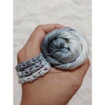 한판뜨개 그라데이션 코바늘 손뜨개 마스크 목걸이 스트랩 완제품