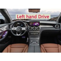 벤츠e클래스w213 메르세데스 e-클래스 e-klasse e200 e250 e300 e220d amg 대시보드 매트 커버 양산 dashmat 카페트 자동차 액세서리, 폴리에스터 블루 엣지, 전자 클래스 2017-2020, 왼손잡이 운전