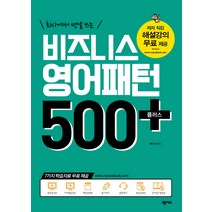 회사에서 맨날 쓰는 비즈니스 영어패턴 500 플러스, 넥서스, 영어패턴 플러스 시리즈