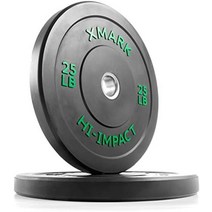 엘리코 원판 중량 xmark 범퍼 플레이트 웨이트 플레이트 범퍼 웨이트 쌍 및 올림픽 리프팅용 세트 웨이트 플레이트 세트 올림픽 범퍼 웨이트 플레이트 바벨 웨이트 플레이트 근력, 12) 25파운드 쌍