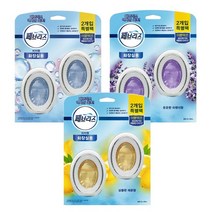 페브리즈 화장실용 비치형 상큼한 레몬향, 상큼한 레몬향6ml+6ml, 과일/트로피칼향