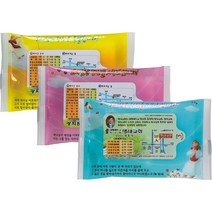 전도용품 전도 하인예천 3종 물티슈, 5매, 1000개