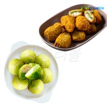 [퀴클리몰] 닭가슴살 양배추쌈 30구 닭양쌈 + 그린페퍼치킨 800g(40g x 20조각) 치킨 양배추롤 세트