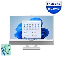 삼성 올인원PC DM530ADA-L38A 일체형 컴퓨터 24인치 롤 메이플 사무용 가정용 게임 데스크탑, 화이트 8GB SSD 256GB