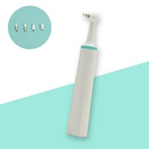 보살핌 강아지칫솔 전동칫솔 강아지 양치 치석제거기 4종헤드, 1개, 핑크