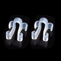 코골이 기구 성인 숙면 교정기 양압기 확장기 보조 관리 무호흡 코 호흡 클립, 2pcs