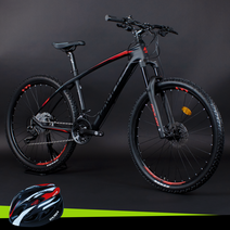 올인원팩 삼천리자전거 스마트 파빌리온CB500 데오레30단 에어서스펜션 카본MTB자전거, 98% 완성조립 택배(수도권.전국), A1.쿨윈 블랙레드 (L)