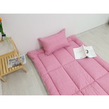 이불아저씨 국내생산 침대 차박 캠핑 프리미엄 토퍼SS, 스노위_핑크