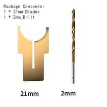 목심비트 드릴 임팩 비트 프리미엄 비즈 카바이드 볼 블레이드 목공 밀링 커터 몰딩 도구, 21mm