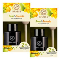 불스원 그라스 디퓨저 페어 앤 프리지아 45ml X 2개