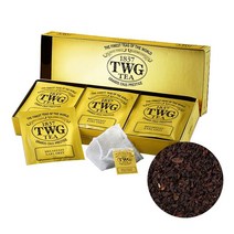 TWG 블랙퍼스트 얼그레이 15티백, 37.5g, 1개, 1개, 15개입