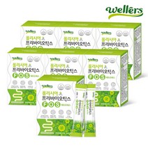[웰러스] 폴리시아 프리바이오틱스FOS/프락토올리고당 3500mg 아연8.5mg (5g x 30포 1개월분), 7박스