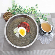 강원 태백 산채 냉면 10인분 set, 비빔냉면세트(곰취냉면5봉+육수3봉+양념장1통)