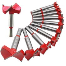 타일절단기 새로운 품질 1pcs12-60mm forstner 팁 목공 도구 구멍 톱 커터 힌지 보링 드릴 비트 라운드 생크 텅스텐 카바이드 오프너, 55mm