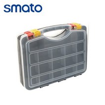 스마토 공구함 멀티박스 공구박스 수납함 더블형 15칸 SM-MD3