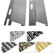 경사 코너비트 벽 모서리 몰딩 마감재 타일 코너비드 쫄대 재료분리대 F TYPE 2.4m, 12mm, 폴리싱, 경사 코너비드 실버
