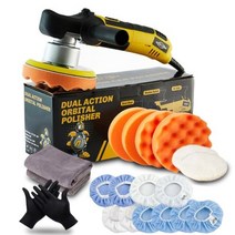 듀얼광택기 자동차 액션 폴리셔 왁스 백킹 플레이트, 15 piece set+110 볼트 130 볼트