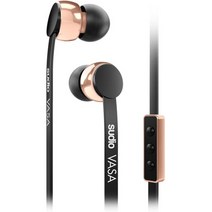 일본직발송 2. SUDIO(スーディオ) 【국내 정규품】SUDIO 이너 이어 이어폰 VASA BLACK SD-0010 B016ZUCSQC