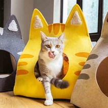 애견 집 강아지 고양이 텐트 하우스 접이식 /애견텐트/강아지침대/펫하우스/고양이집/강아지집DIY, 블루(큰거)