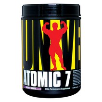 배송5-7일 유니버셜뉴트리션 아토믹 7 BCAA 퍼포먼스 서플먼트 그루비 그레이프, 1kg × 4개
